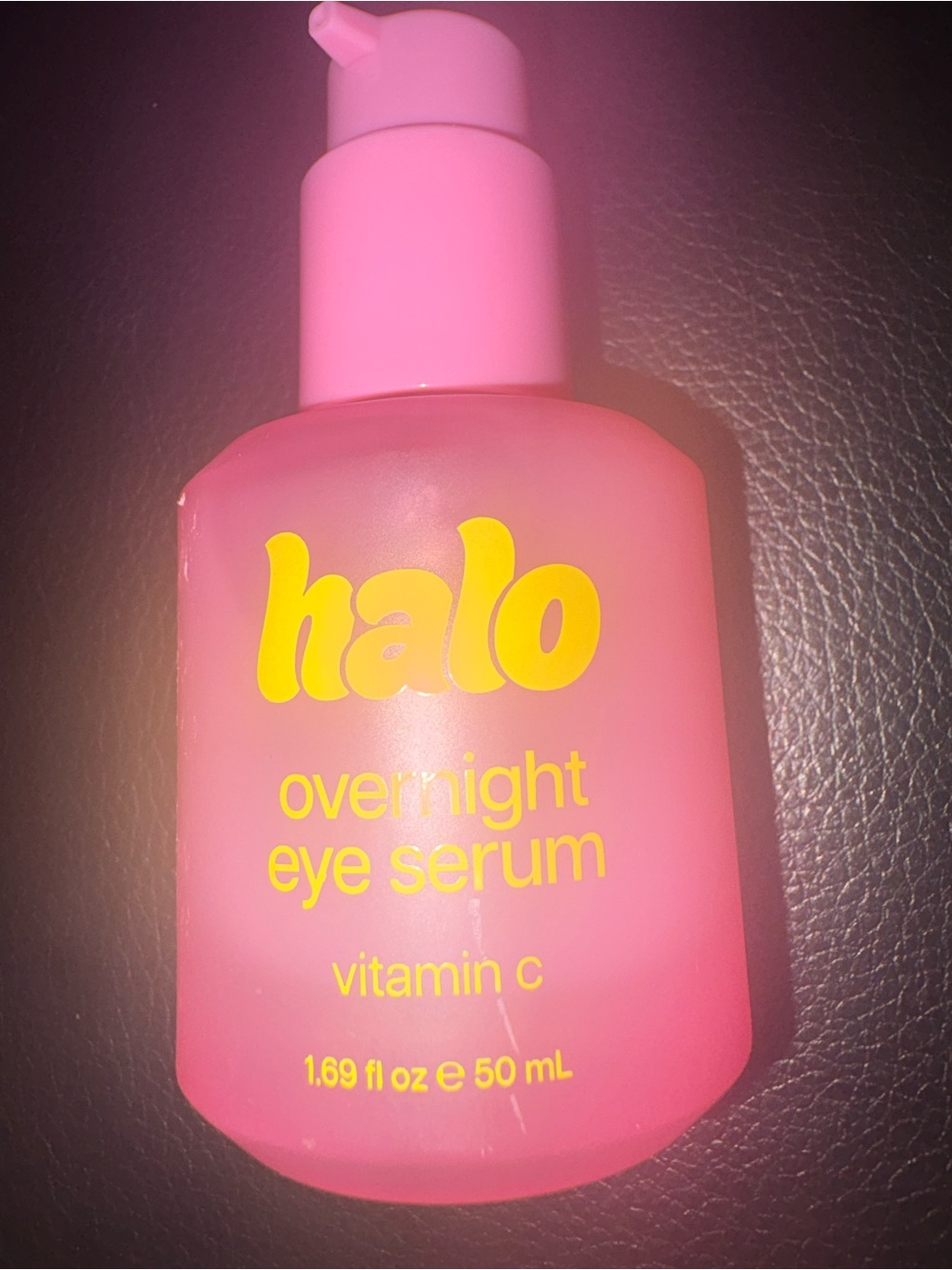 Halo Overnight Eye Serum - Pink & Yellow